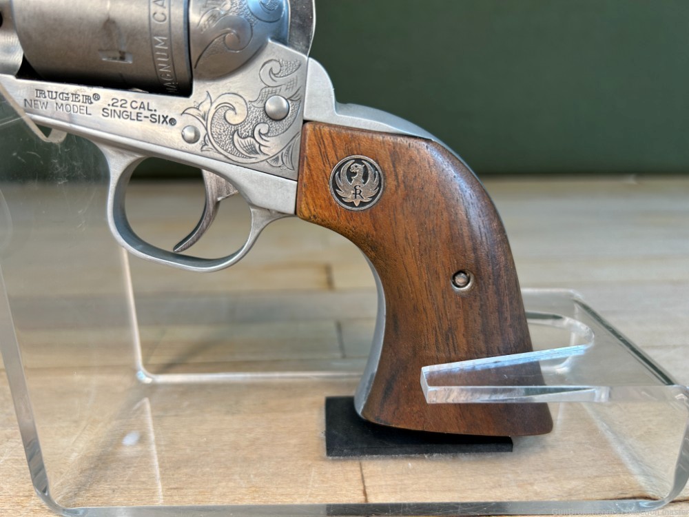 Ruger New Model Single Six Revolver Used .22 MAG 6.5" Barrel Single Action -img-7