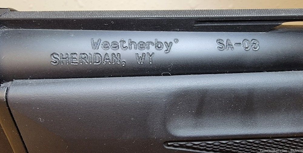 WEATHERBY SA-08 20GA SHOTGUN-img-12