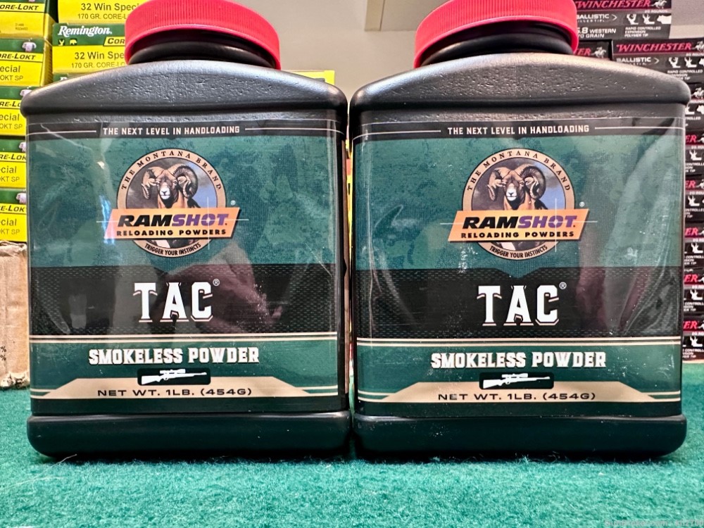 2 jugs of Ramshot TAC Powder, 223, 308, etc-img-0