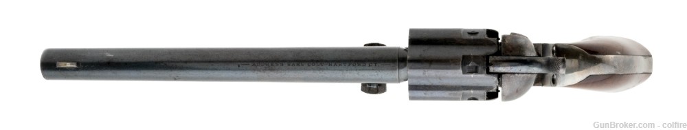 Beautiful Cased Factory Colt 1860 Army Fluted Cylinder (AC548)-img-5
