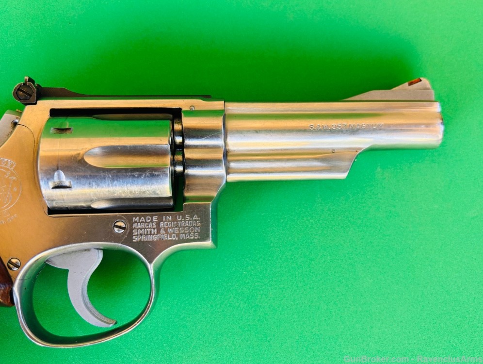 Smith & Wesson (S&W) Model 66 Combat Magnum Stainless 4"-img-1