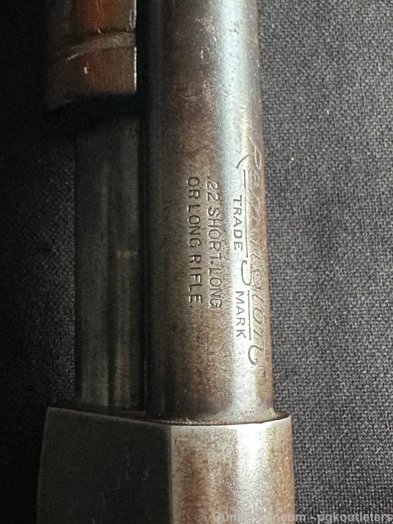 Remington Model 12-A Slide Action Rifle 22LR 22"-img-25