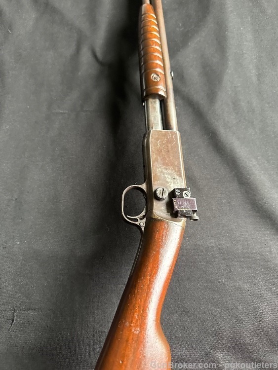 Remington Model 12-A Slide Action Rifle 22LR 22"-img-31