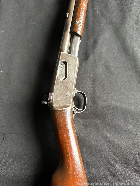 Remington Model 12-A Slide Action Rifle 22LR 22"-img-29