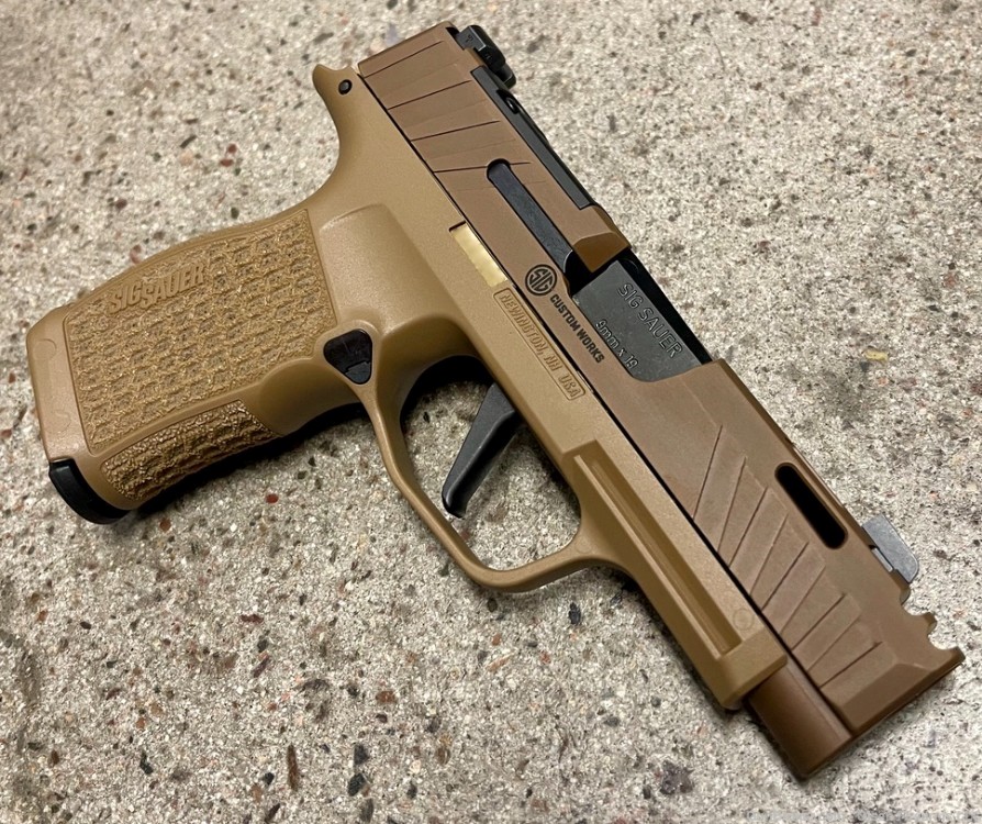 SIG SAUER P365 XL Spectre Comp COYOTE TAN 9MM COMPENSATED P365XL P365V005-img-0