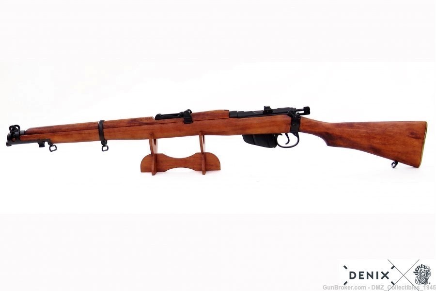 WWII WW2 UK British Enfield Rifle Non-Firing Replica Rifle by Denix-img-7
