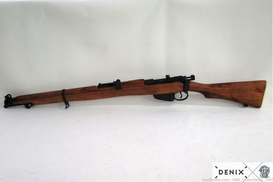WWII WW2 UK British Enfield Rifle Non-Firing Replica Rifle by Denix-img-1