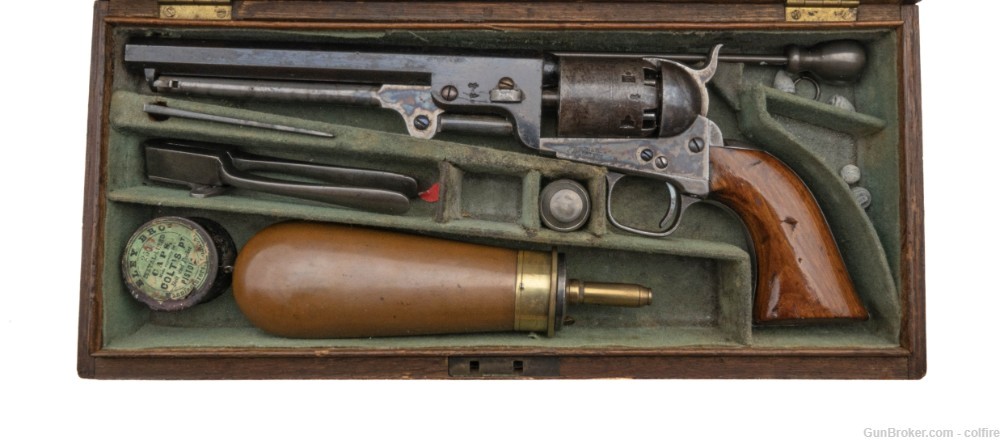 Cased Colt 1851 London Navy (AC605)-img-0