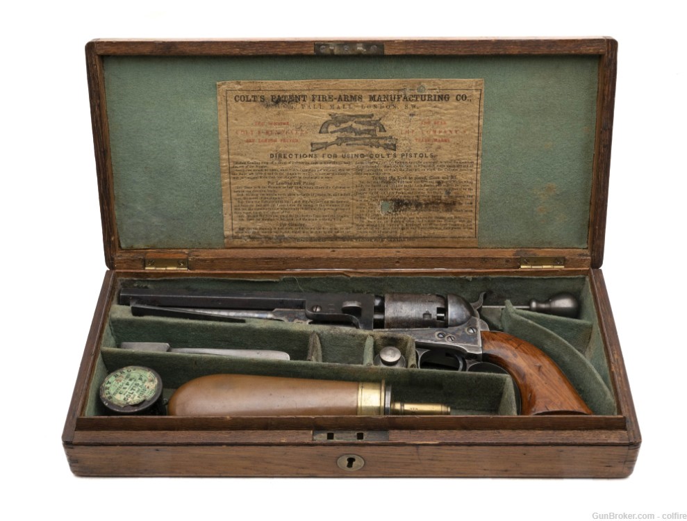 Cased Colt 1851 London Navy (AC605)-img-4
