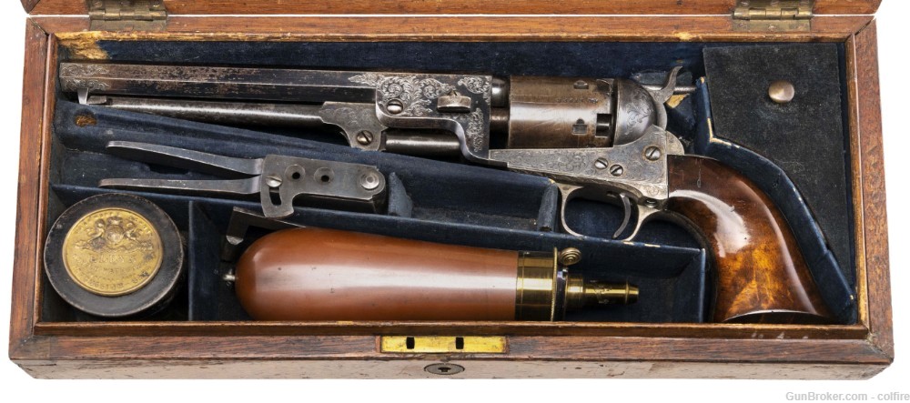 Beautiful Factory Engraved Colt 1851 Navy Revolver (C13701)-img-0