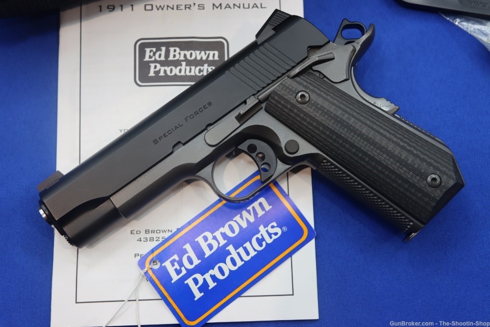ED BROWN Special Forces Carry Model 1911 Pistol 45ACP 2-Tone Night Sight 45-img-39