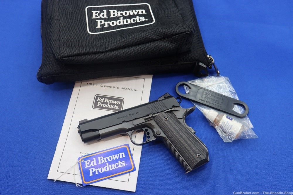 ED BROWN Special Forces Carry Model 1911 Pistol 45ACP 2-Tone Night Sight 45-img-0