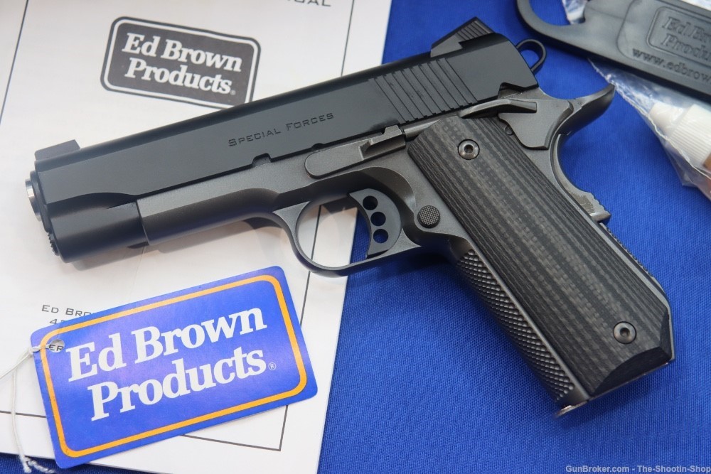 ED BROWN Special Forces Carry Model 1911 Pistol 45ACP 2-Tone Night Sight 45-img-1