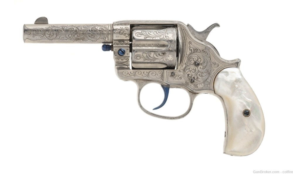 New York Engraved Colt 1878 Sheriff’s Model .45 (C14632)-img-0