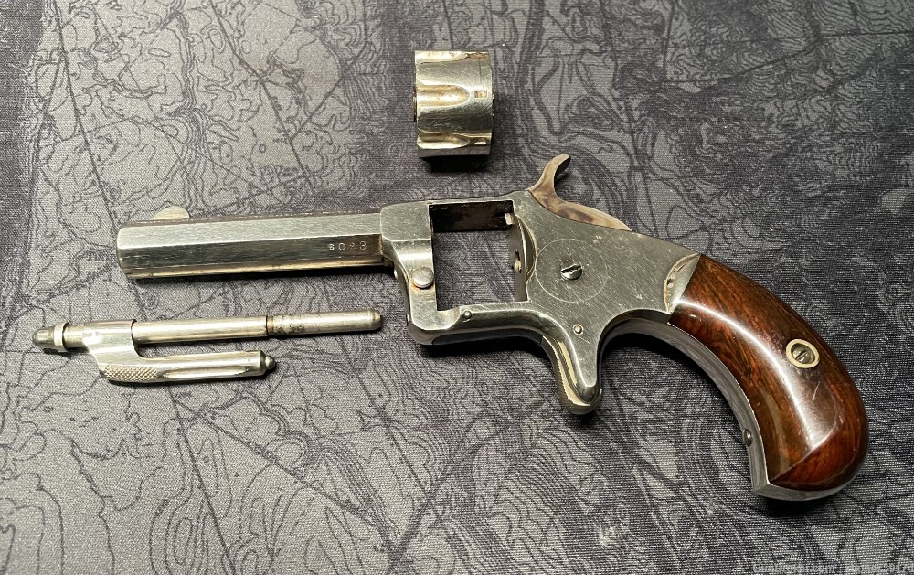 Excellent and Scarce Wesson & Harrington No. 2 Revolver-img-2