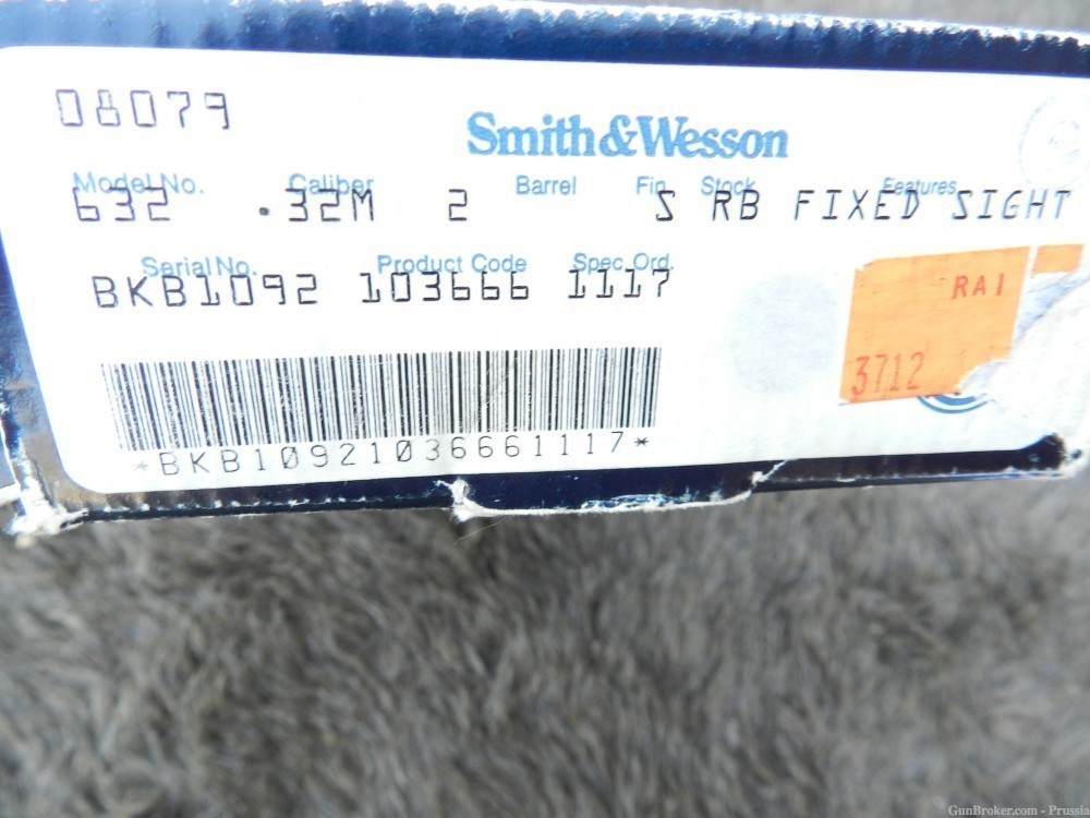 Smith & Wesson Model 632 Centennial Airweight NIB-img-12