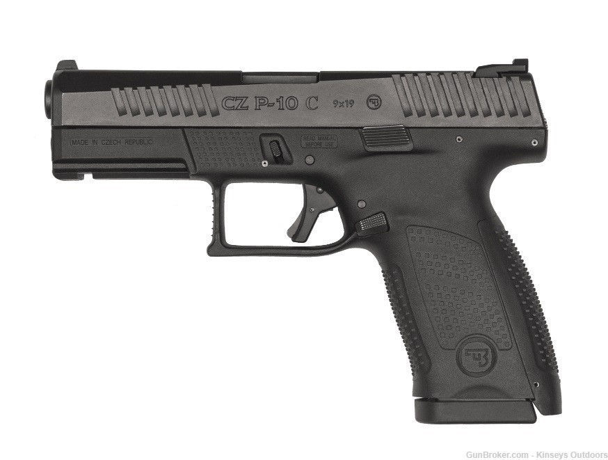 CZ P-10 C Pistol 9 mm 4.02 in. Black/Nitride 15+1 rd.-img-0