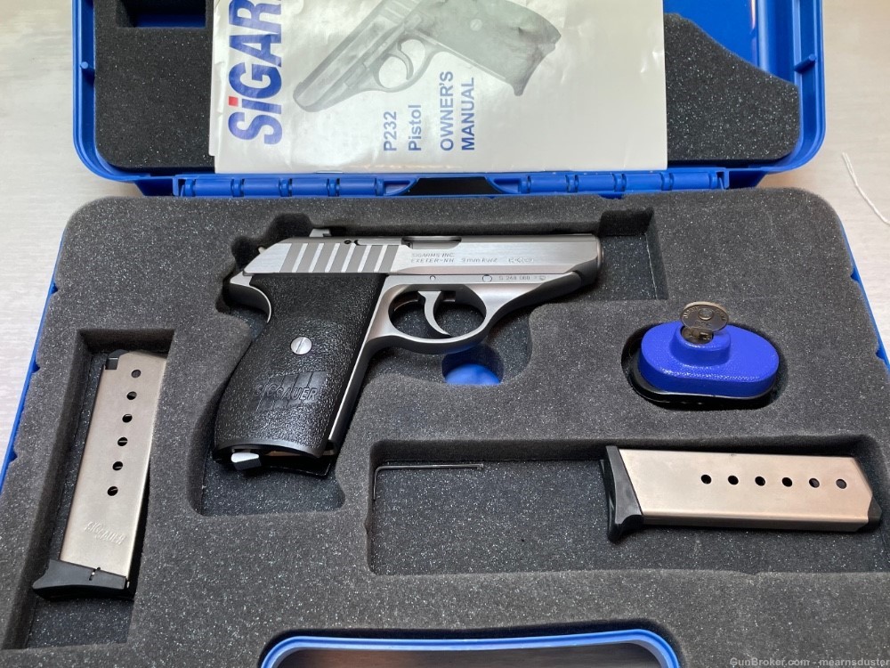 Sig Sauer P232 .380 ACP Stainless As New H180-img-0