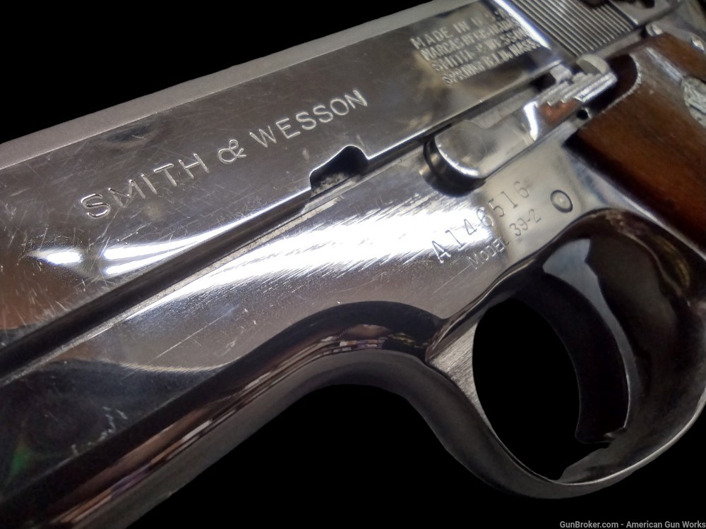 RARE Smith & Wesson Model 39 -2 9MM  Pistol Complete!  CAOK NO RES!-img-6