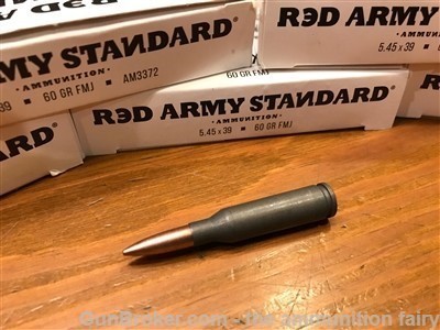 Ammunition Fairy !  5.45x39 60gr FMJ Red Army Standard #100-img-3