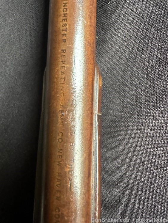 Rare 4 Digit Serial First Year Production Winchester Model 1892 Rifle 38WCF-img-43