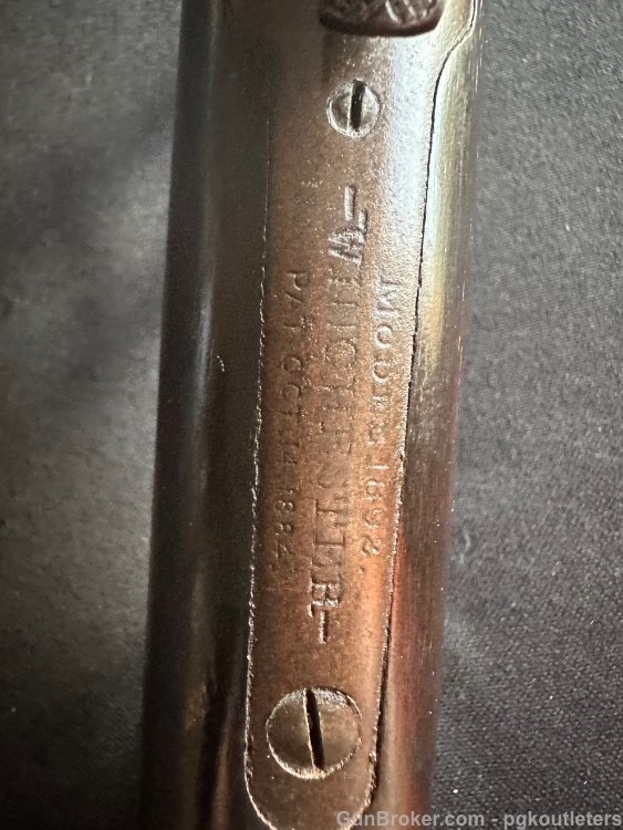 Rare 4 Digit Serial First Year Production Winchester Model 1892 Rifle 38WCF-img-22