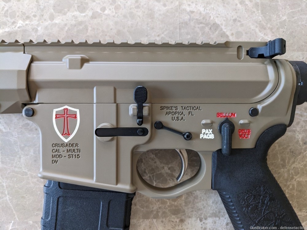 Spike's Tactical Themed AR-15 Pistol 300 AAC Blackout-img-1