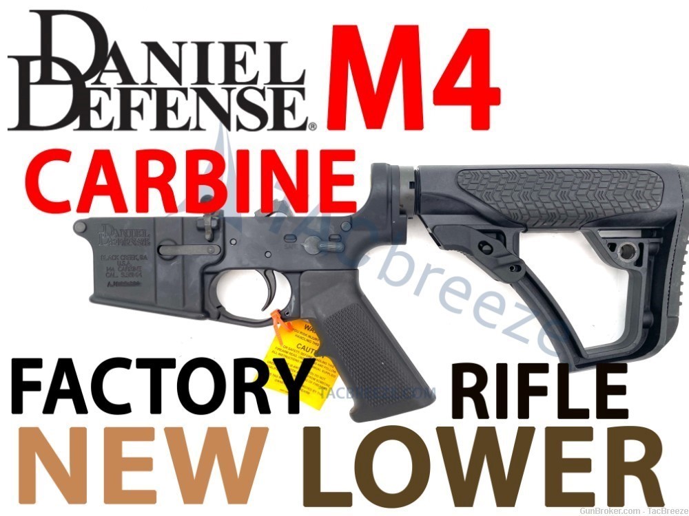 DANIEL DEFENSE LOWER M4 CARBINE DDM4  DEFENSE AR15 DD LOWER CARBINE AR15 M4-img-0
