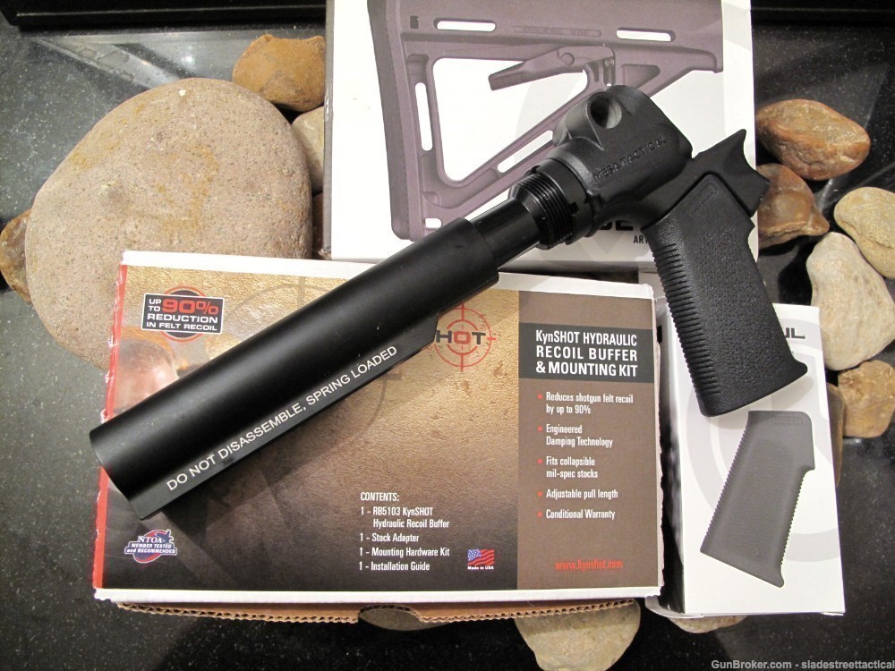 RECOIL REDUCING Remington 870 Magpul + Mesa + KynShot Stock PISTOL GRIP-img-13