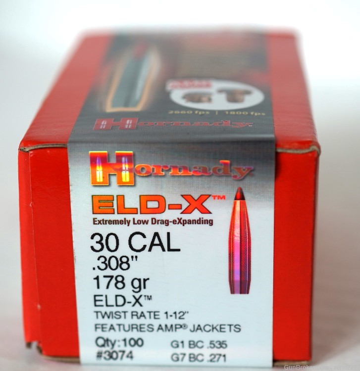 NEW Hornady ELD-X .30 Cal (.308