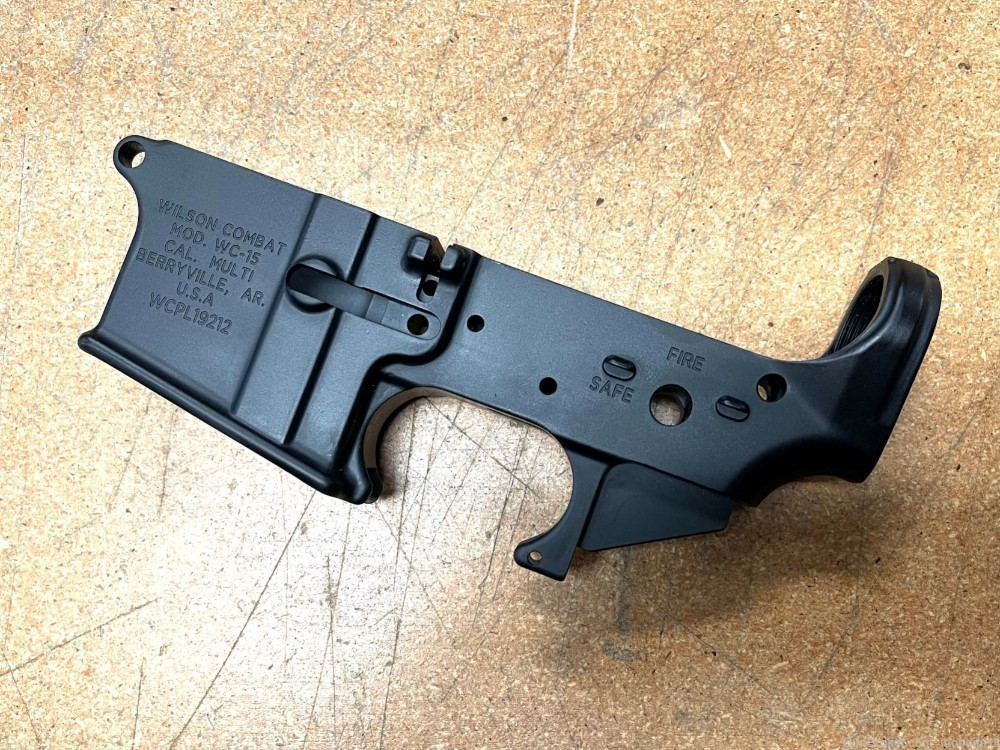 Wilson Combat AR-15 Lower Receiver Forged 5.56 223 300 Blackout NO CC FEES-img-1