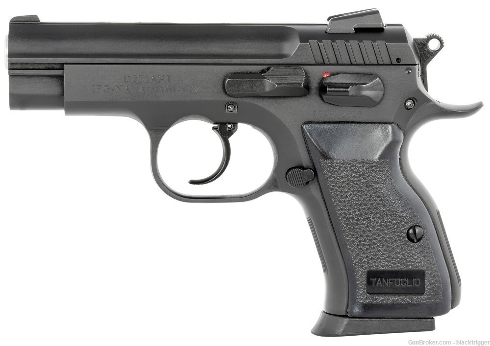 IFG TF-COMBATC9 Combat Compact 9mm 3.7" 13+1 Black Steel Black Polymer Grip-img-1
