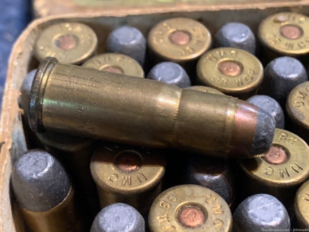 50 rounds of vintage UMC Winchester 38-40 Win Lesmok 38 WCF ammo-img-9