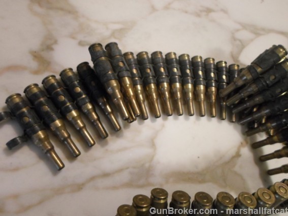 78 Rounds of BLANK .308 on M60 belt-img-1