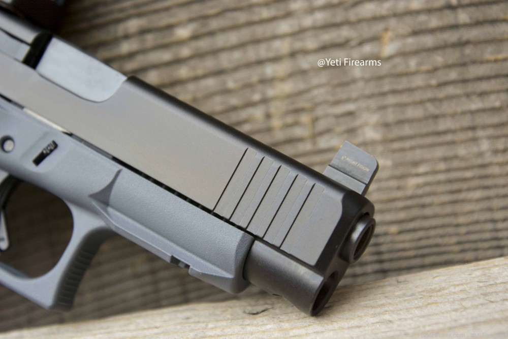 Glock 48 MOS 9mm W/ Glock Gray Cerakote CHPWS Adapter RMRcc 3.25 G48-img-9