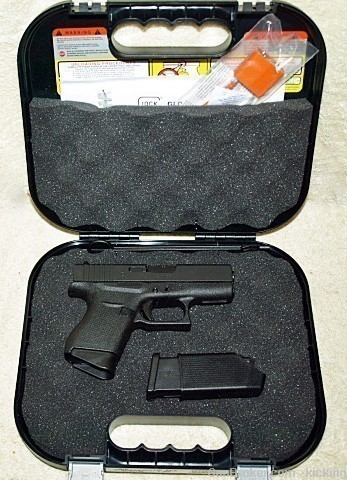 Glock Model 43 USA Two 6 RD Mags 9MM -img-0