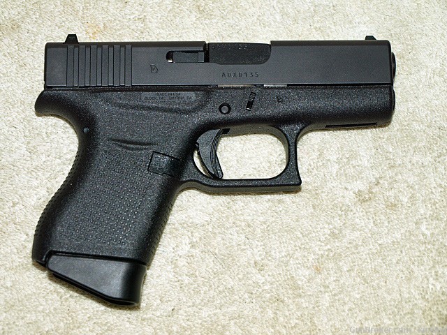 Glock Model 43 USA Two 6 RD Mags 9MM -img-1