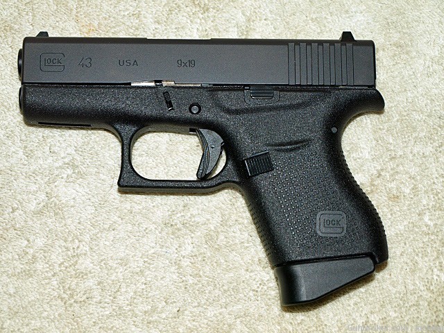 Glock Model 43 USA Two 6 RD Mags 9MM -img-2