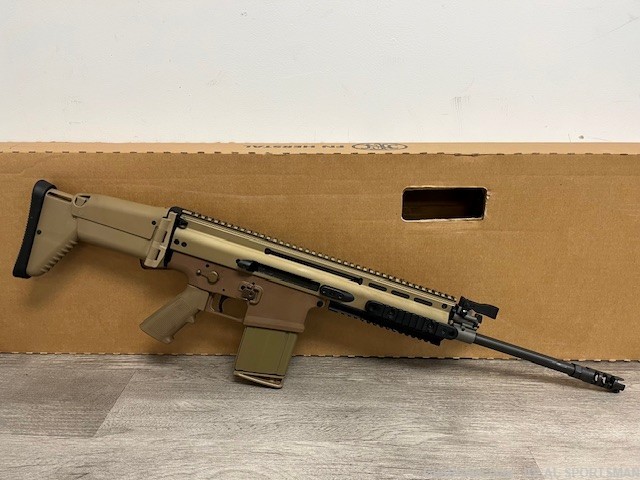 FN HERSTAL SCAR 17S MADE IN BELGIUM FDE WITH ORIGINAL BOX 98541 USED RARE-img-12