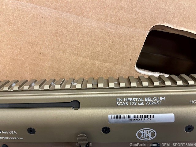FN HERSTAL SCAR 17S MADE IN BELGIUM FDE WITH ORIGINAL BOX 98541 USED RARE-img-10