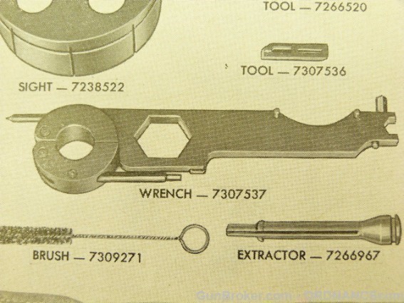 106mm Recoilless Rifle Multi Tool wrench M40 M40A1-img-6