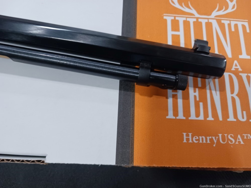 Youth Model HENRY H004SY SILVER 22LR 16.25" BARREL LEVER ACTION RIFLE New-img-5
