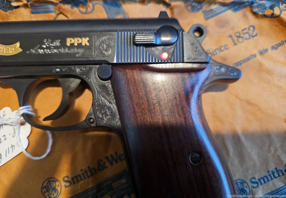 ENGRAVED WALTHER PPK 75TH ANNIVERSARY SEMI-AUTOMATIC -img-3