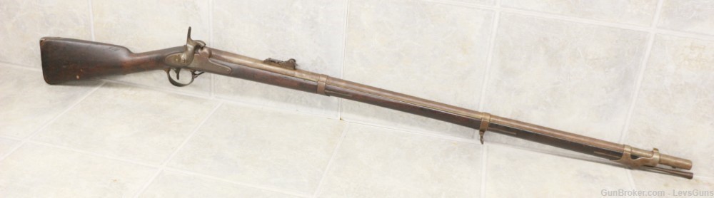 RARE Harpers Ferry Armory US Model 1842 .69 Musket 1854-img-0
