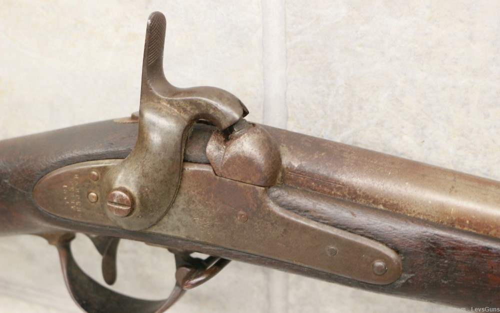 RARE Harpers Ferry Armory US Model 1842 .69 Musket 1854-img-1