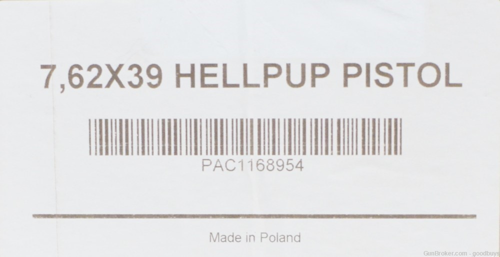PIONEER ARMS POLISH HELLPUP AK-47 7.62X39 11.7" NIB DRACO -img-5