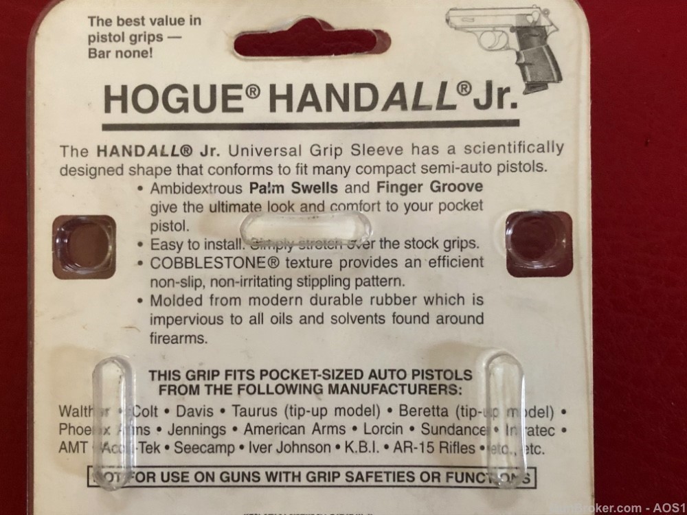 Hogue Handall Jr. Universal Rubber Grip Sleeve Compact Autos 18000-img-3