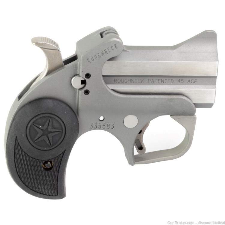 Bond Arms BARN Roughneck 45 ACP 2.50" 2 Round Stainless Steel 19oz-img-2