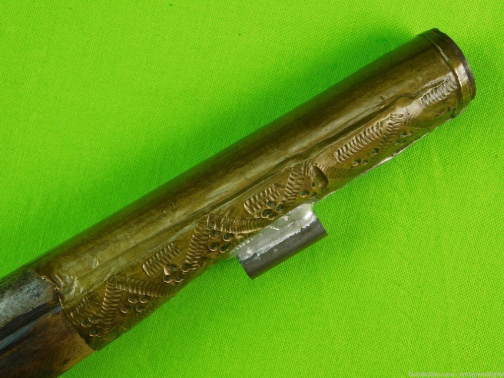 Antique Middle East Turkish Ottoman .65 Flintlock Pistol Handgun Gun-img-21