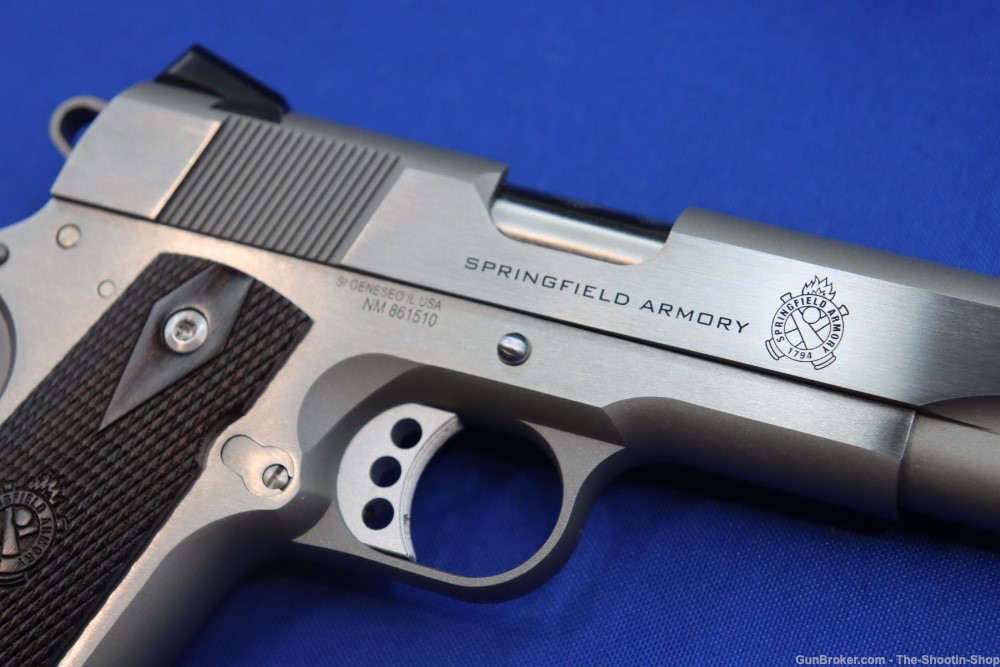 Springfield Armory GARRISON COMMANDER 1911 Pistol 45ACP STAINLESS 4.25" NEW-img-8